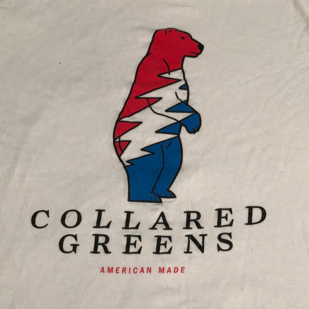 Collard Greens dead head bear shirt